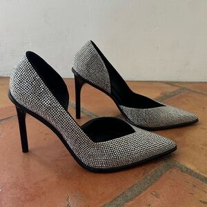 Lanvin Crystal Pumps